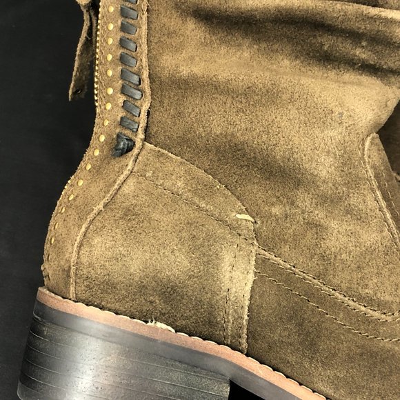 NWOB Lucca Lane Carolsue Suede Booties - Picture 6 of 6